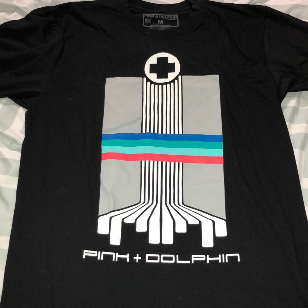 Pink dolphin tee
